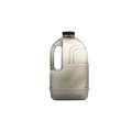 H8O 1 gal Square Water Bottle with 48 mm Cap Grey PG1GJH48Grey